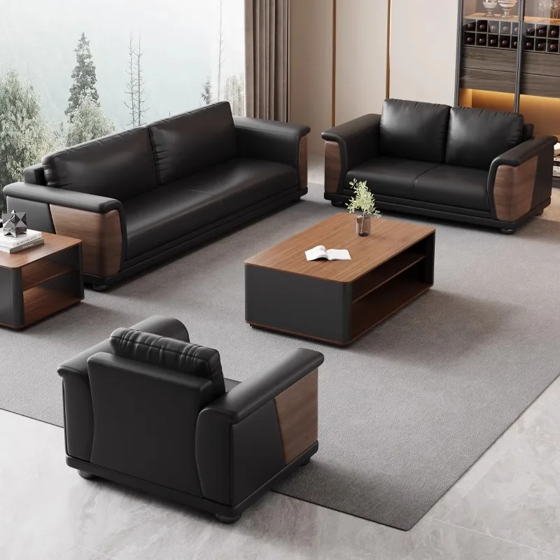 Modern Comfortable Office Sofas Design High Light Luxury Reading Office Sofas President Office Furniture Gado Mai Matasai XYOS