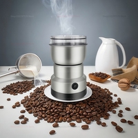 Electric Household Multi-function Grinder for Coffee Beans Grains Spices Nut Powdering Machine for Kitchen Use