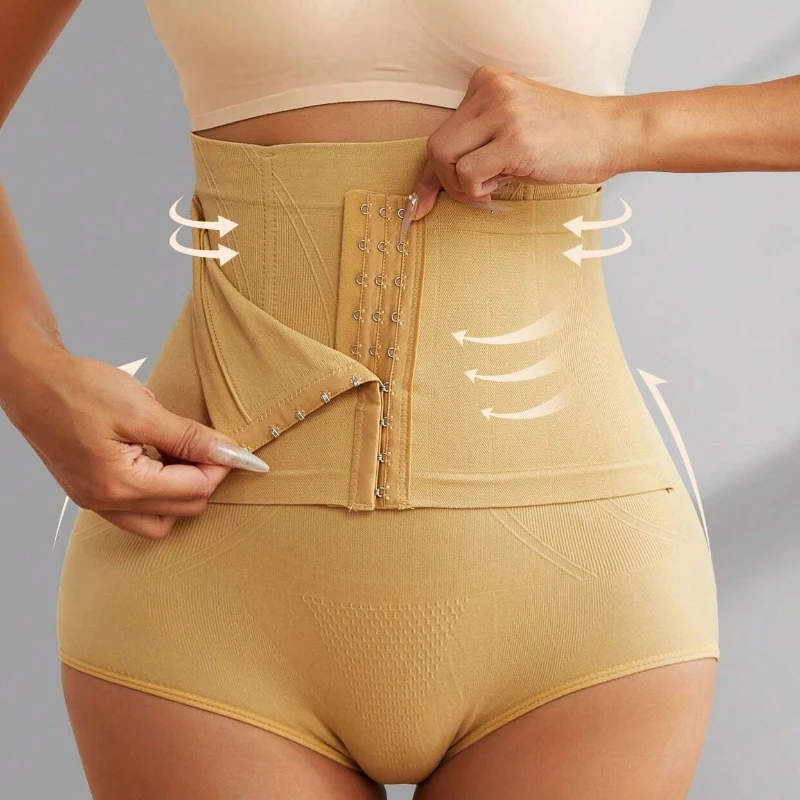 

High Waist Panty Girdle Flat Tummy Control Slimming Waist Trainer Girdle Highwaist Panty Panty With Belt Shapewear Pants