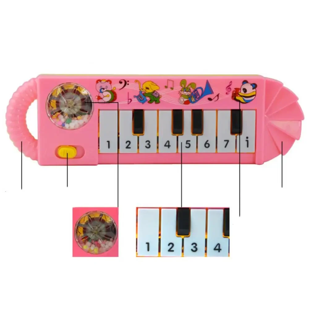 Baby Kids Musical Piano Toys 8 Keys Early Educational Electric Piano Musical Instrument Baby Toy Children Gift