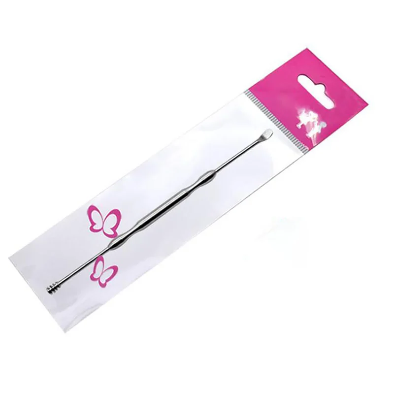 Đồng Hồ Nam Dây Thép Không Gỉ Xoắn Ốc Tai Chọn Hai Kết Thúc Xoay 360 Độ Tai Muỗng Xúc Ráy Tai Loại Bỏ Bụi Tai Dụng Cụ Vệ Sinh Làm Sạch