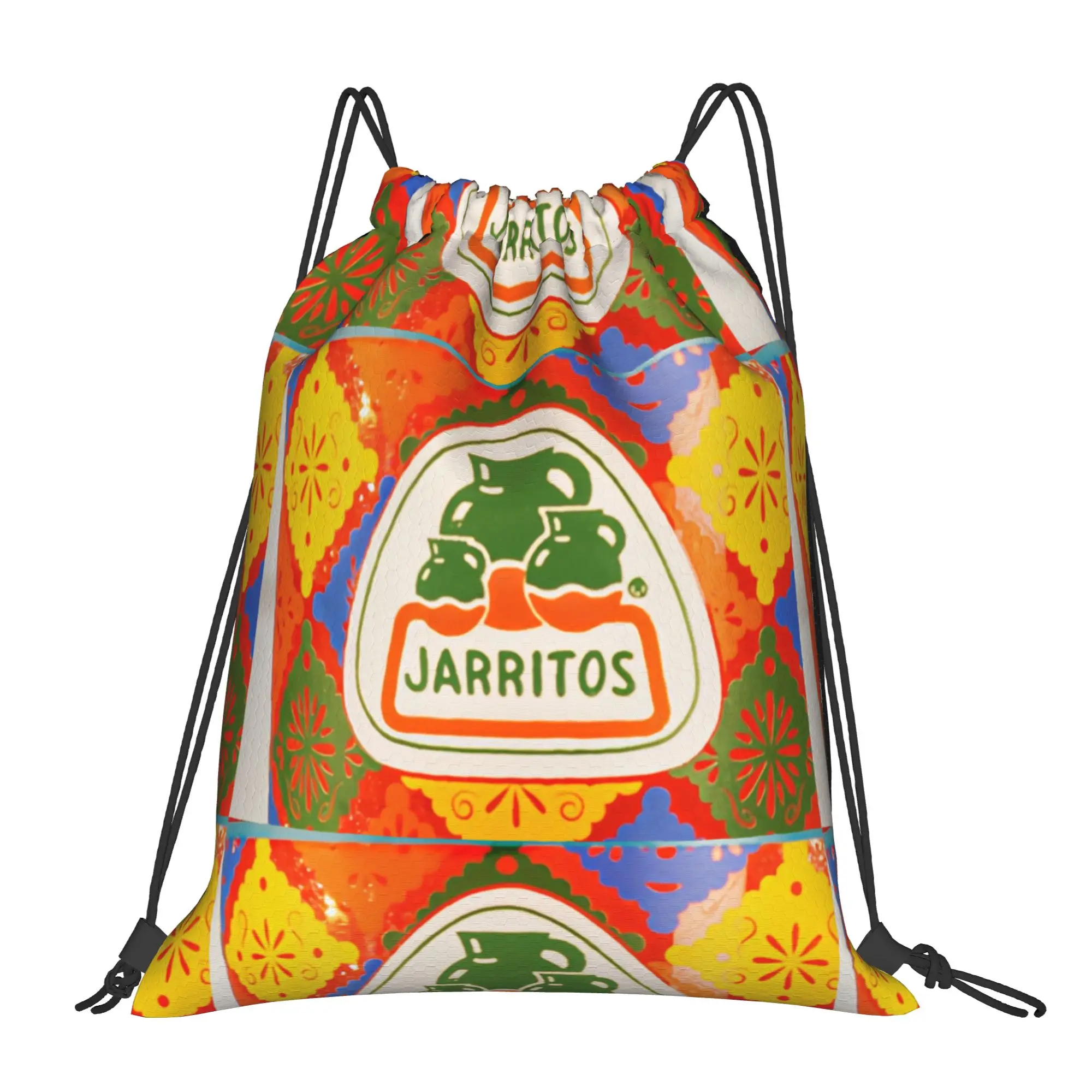 

Рюкзаки-мешки jJarritos с мексиканским узором, портативные, для походов, с завязками, для езды на велосипеде, для спортзала, для хранения вещей