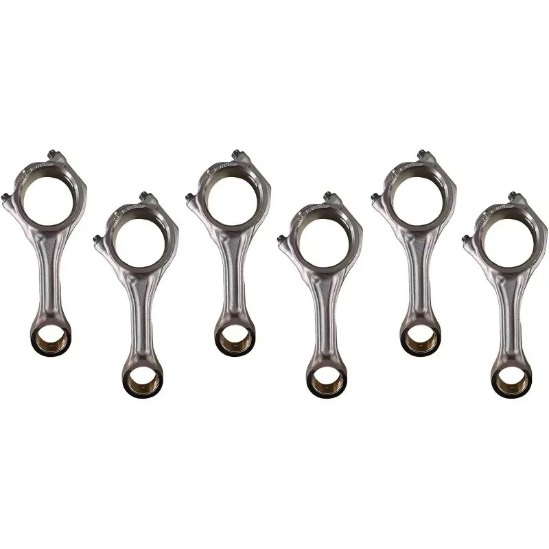 

6pcs Connecting Rod 4891176 4898808 4898808RX for Cummins 6BT ISB QSB 6BT5.9 Engine