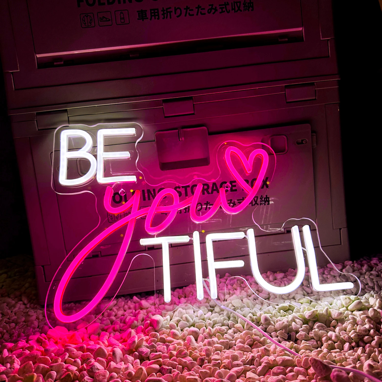 

Be Your TIFUL Neon Sign LED Light Wall Room Art Decor Home Bedroom Gaming Room Party WallDecoration Creative Gift ART Neon Lamps