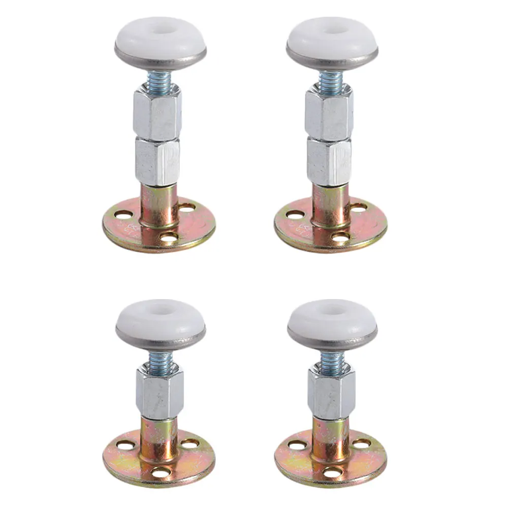 

4pcs Adjustable Bedside Fixer Board Fixators Sturdy Wall Protector Stabilizer Noise Reduction Strong Support