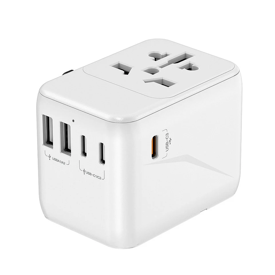 Worldplug International Electrical Usb Charger Travel Adaptor Plug Socket Universal Travel Adapter with Type-C