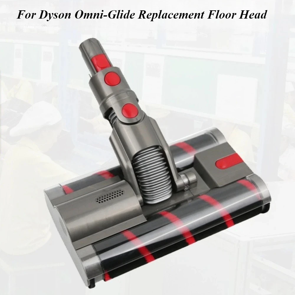 

For Dyson Omni-Glide Replacement Floor Head - Dual Roller Micro Brush for SV19/SV21 - 360° Swivel Steering