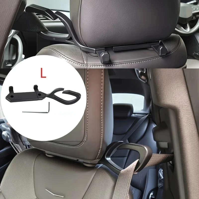Universal Rear Seat Belt Hook - Seat Belt Guide And Length Manager Car Safety Accessory