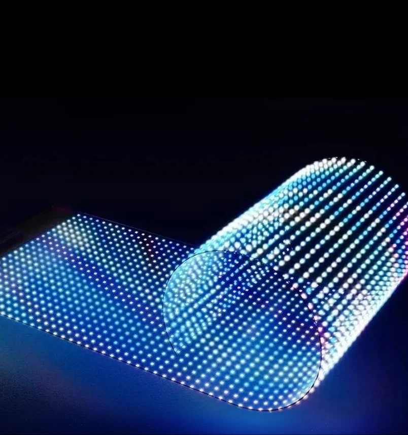 Ultra-thin Transparent Flexible LED Film Advertising Screen, Aliexpress Best Seller Ideal for Glass Doors Windows Commercial