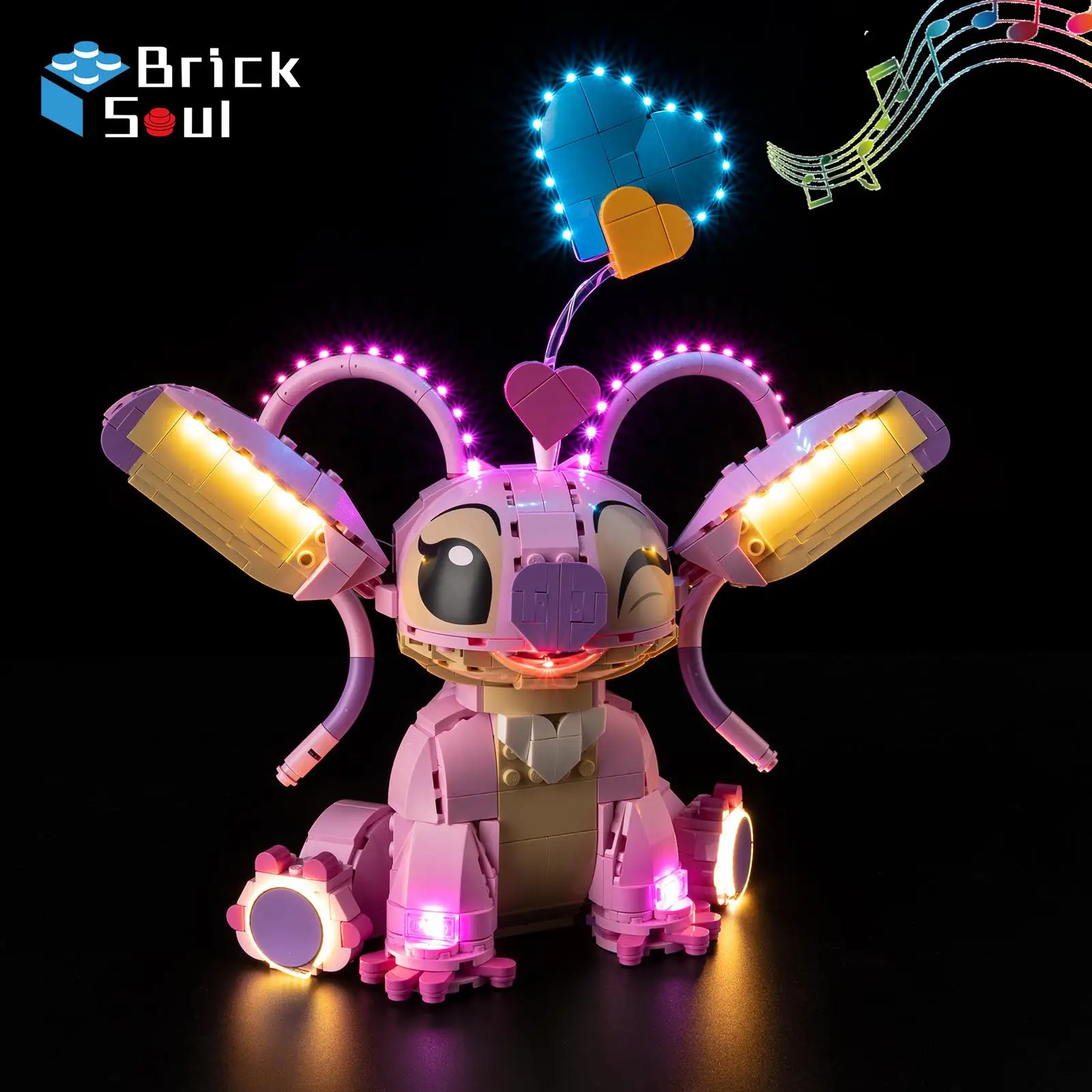 

LED Light Kit For Angel 43257 Model DIY Toys Set Not Included Building Blocks