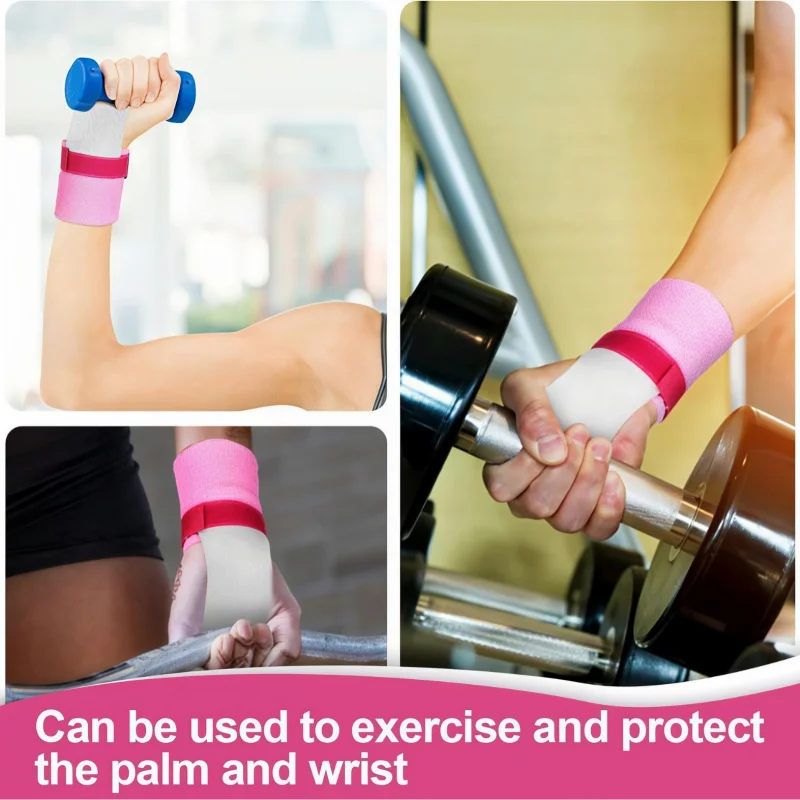 Gymnastics Grips Wristbands Sets Gymnastic Hand Grips Gymnastic Bar Palm Protection and Wrist Support for Youth