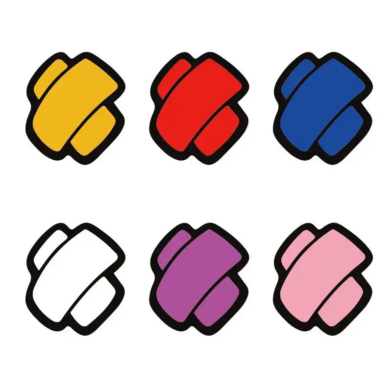 

2PC Patch Cover Scratch Band-Aid Fuel Tank Sticker Decoration Body Strap Car