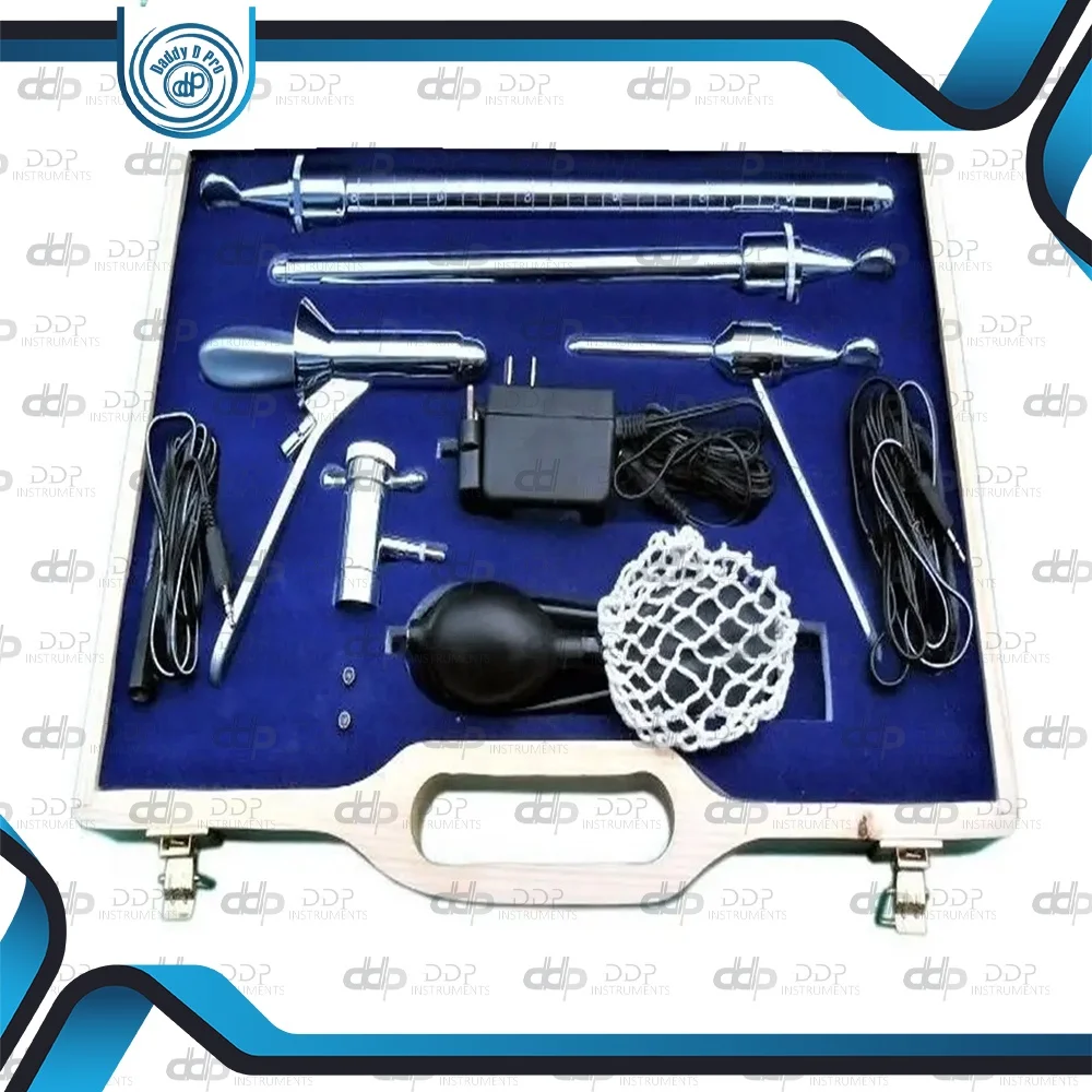 Imagem -03 - Conjunto de Sigmoidoscópio Profissional Ginecologia Instrumentos Cirúrgicos Kit Básico de Ginecologia Qualidade a Mais da Daddy d Pro Novo