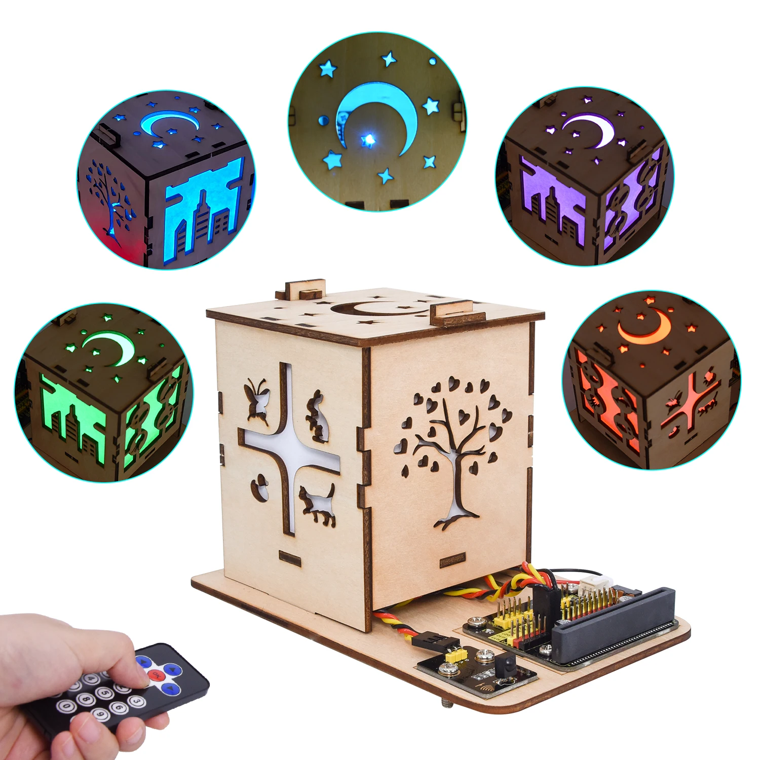 Keyestudio DIY โคมไฟที่มีสีสัน - Diy Electronics Basics บทวิจารณ์และราคา