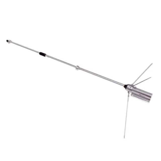Amatorska mobilna stacja bazowa Antena Tunowalne pionowe anteny naziemne GMRS VHF / UHF 100W 6.0dBi Złącze SO239 z masztą skalną