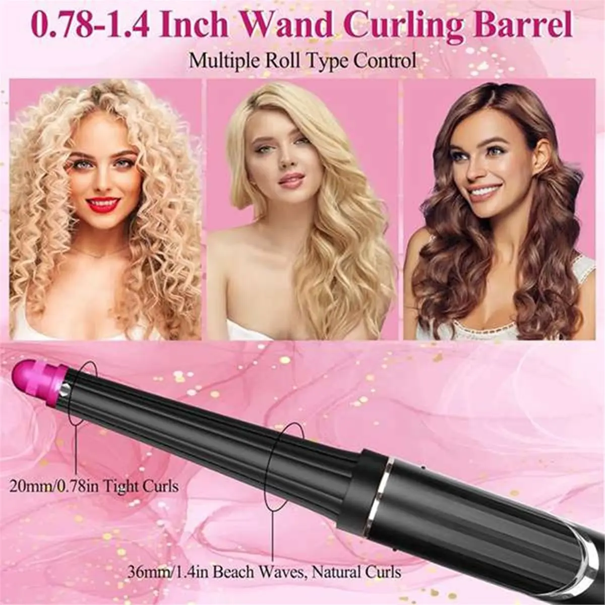 

Top Conical Barrels&Airflow Attachment for Shark FlexStyle HD430/HD435/HD440 Creates Smooth Hair with Less Damage Breakage A