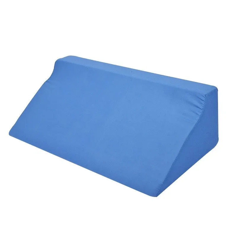 Comfortable Body Triangular Turn Over Back Lumbar Support Lateral Pillow Sleeping Leg Designed Elderly Pregnancy Wedge 45 Degree