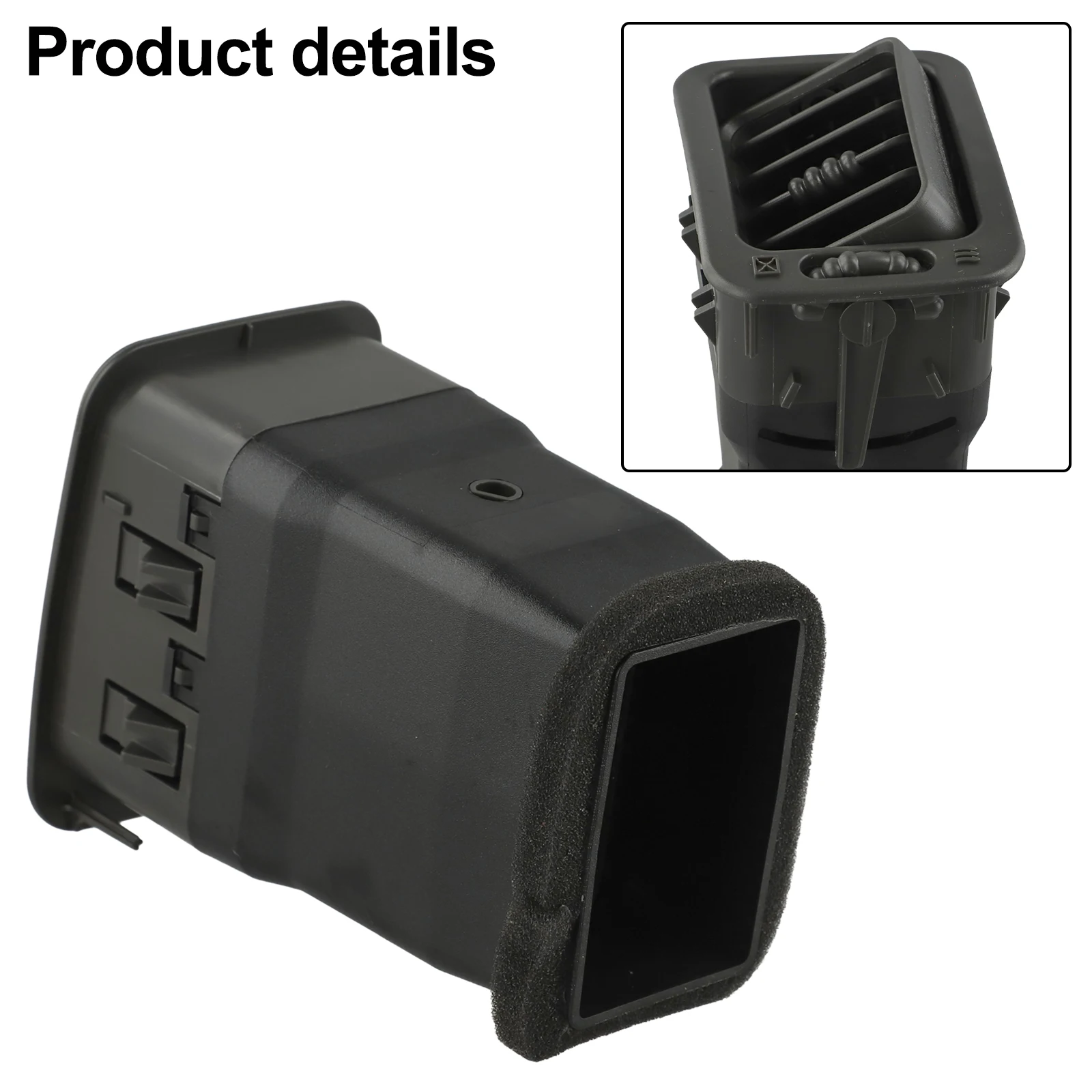 Dash Air Vents A C Heater Vents Automobile Repair 1 Piece Included Center Direct Replacement Easy Installation