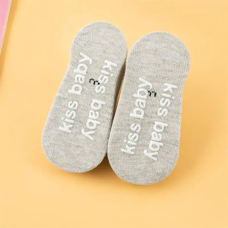 New Spring Summer Baby Solid Color Socks Soft Cotton Rubber Anti-slip Floor Socks Newborn Infant Toddler Socks 0-3years Old