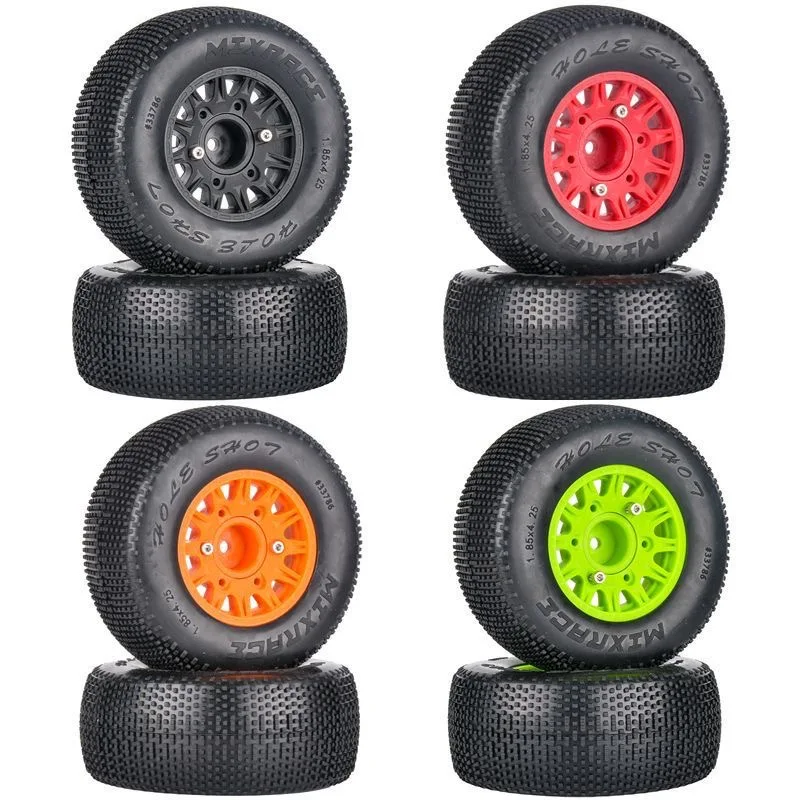 RC Paddle Tires Off Road Snow Sand Paddle pneumatici 4 pezzi di ricambio per 1/10 Short-Course Truck 727 slash K1 RC Car