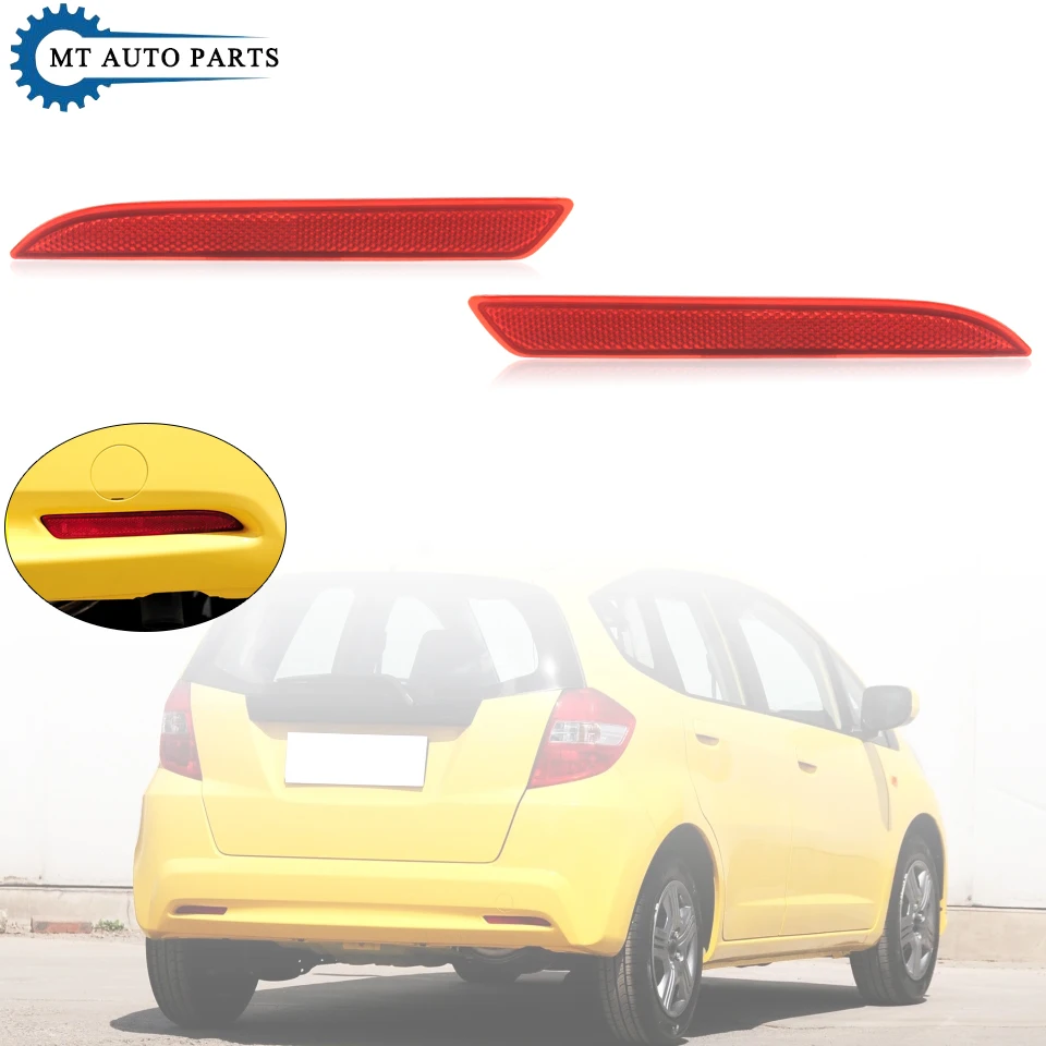 

MTAP Автомобильный задний бампер отражатель лампа задние противотуманные фары Противотуманные фары для FIT JAZZ GE6 GE8 2012 2013 2014 ODYSSEY RC3 2015-2020