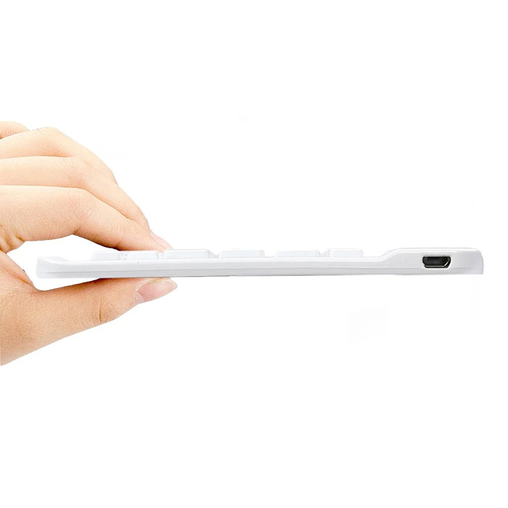 

Keyboard 10 Inches Ultra Thin Portable Phone Tablet Computer Wireless Keyboards Colorful Backlight Travel