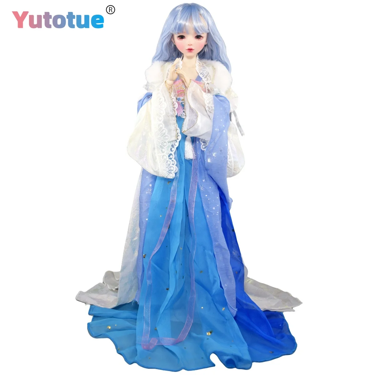 

YUTOTUE 56 см женская кукла ПВХ 1/3 BJD кукла игрушка ручная роспись макияж ручная работа древняя одежда реалистичная