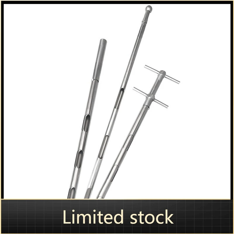 

Двойная пробирка для отбора проб порошка из нержавеющей стали, роторный пробоотборник цементного зерна, лабораторное оборудование