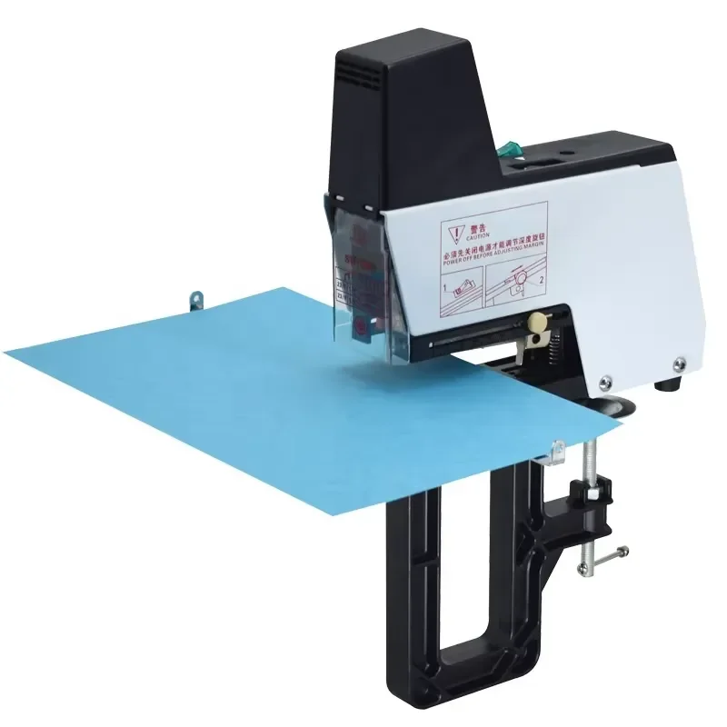 ST-100 Heavy Electric Saddle Stapler Paper Comb Binding Machine
