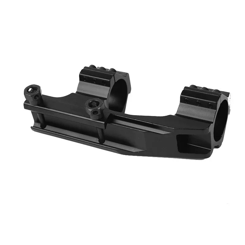 Caça Âmbito Monte anel duplo, apto para 11 milímetros Picatinny Rail, Tactical Riflescope, 25,4 Tubo de 30 milímetros