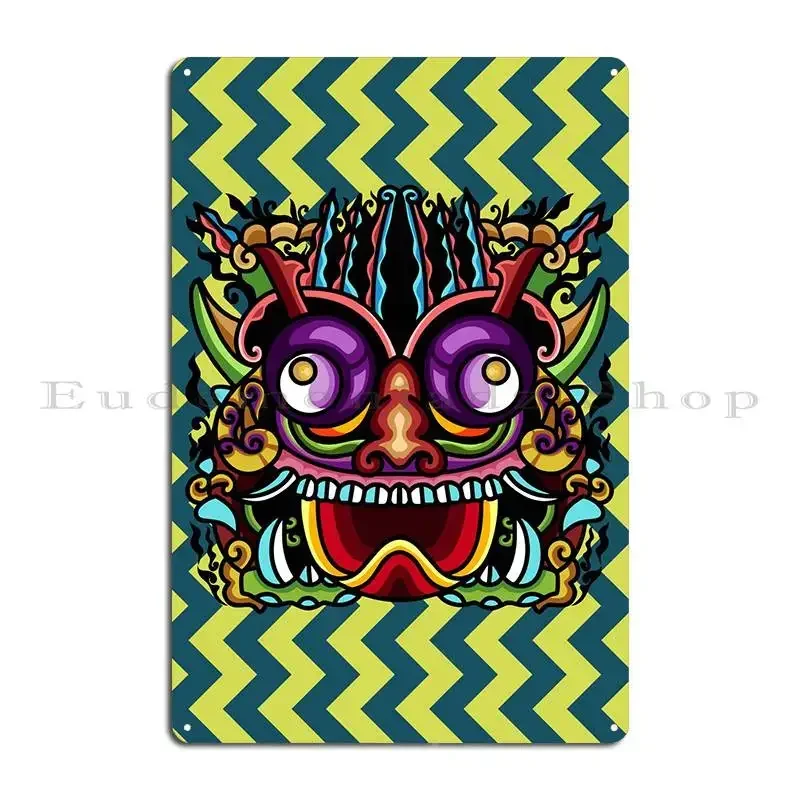 Baronk Bali Metal Plaque Poster Pub Party Garage Designer Sign Tin Sign Poster