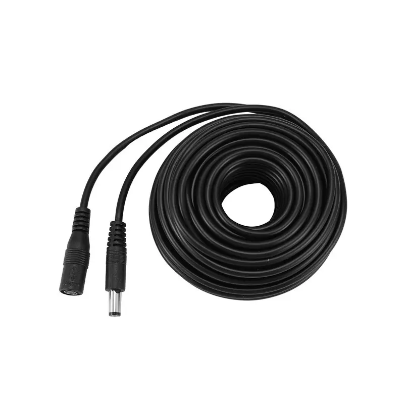 B04B-2X DC Power Extension Cable Connector Extension Cord Jack Adapter Lead Cable DC5521 Connector Male To Female 10M