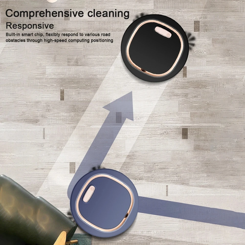 New USB Wireless Vacuum Cleaner Robot 3 In 1 Sweeping Mopping Household Cleaning Robot Floor Carpet Sweeper Dust Collector
