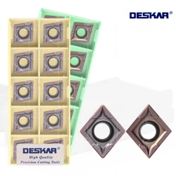 DESKAR-100% 오리지널 CCMT060204 CCMT09T304 CCMT120404 LF6118/LF6018 CNC 카바이드 인서트, 선반 커팅 커터 터닝 툴 합금