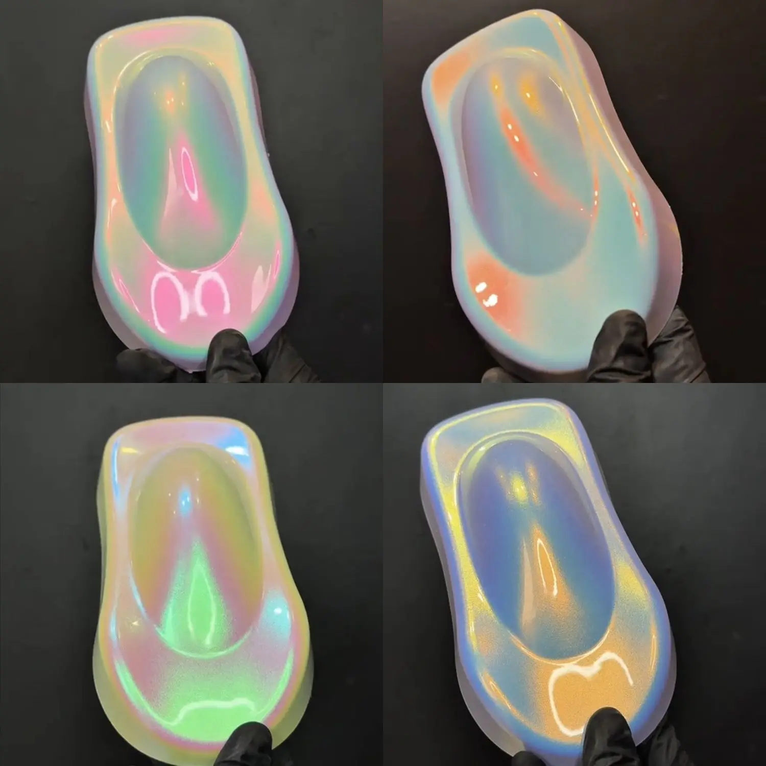 Pigment w proszku do lakierów samochodowych Bulk Super Shifting Chameleon Paint Colors Rainbow Aurora UltraShift/Hypershifting