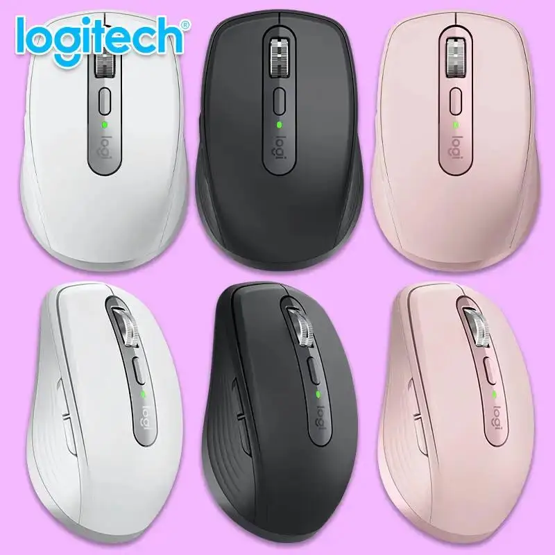 

Беспроводная мышь Logitech Premium MX Anywhere 3S — фирменная эргономика Logitech, технология потока, быстрая зарядка