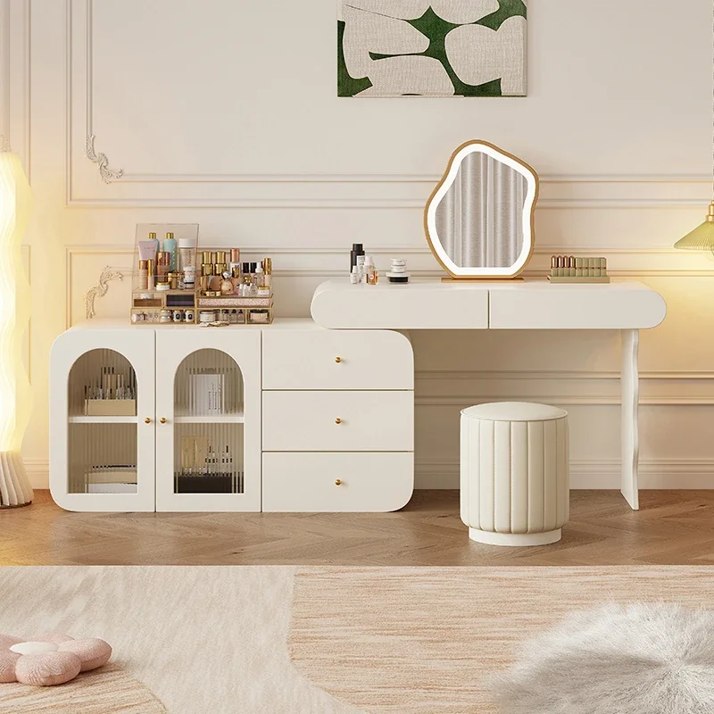 Modern design white dresser, wooden dresser
