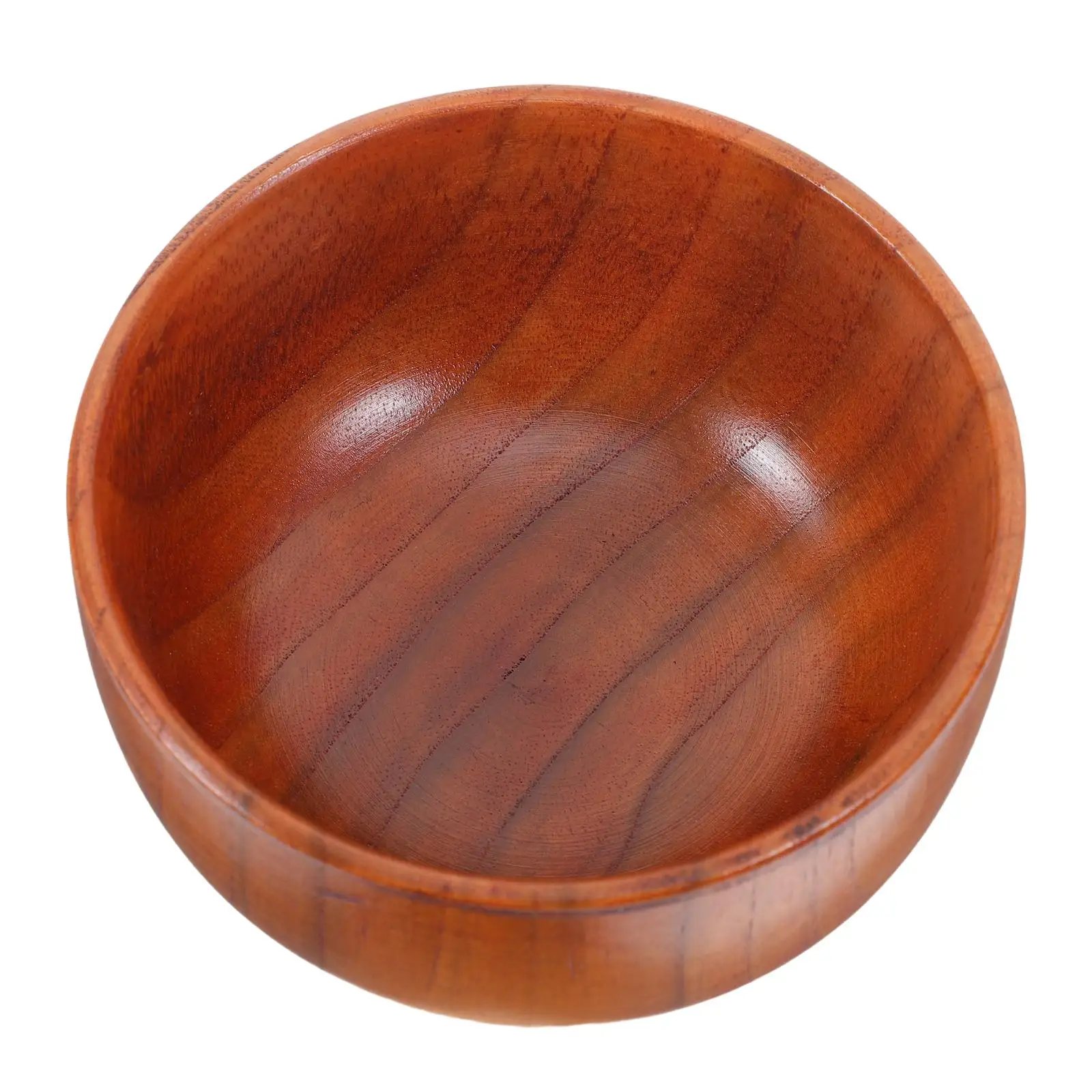 

Wooden Tableware 10X6 5CM Fruit Plate Salad Bowls Thickened Dried Food Basin Reusable Rustic Creative Elegant Dinner Parties
