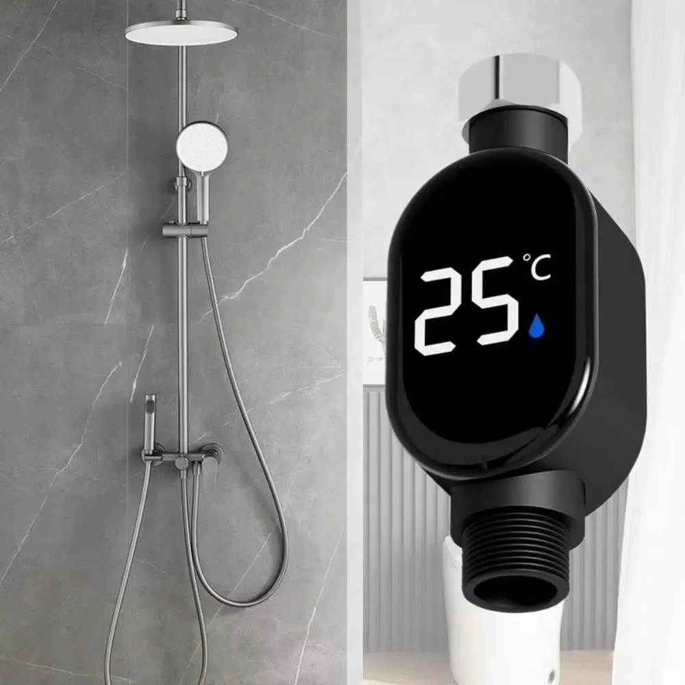 Stainless-Steel Water Temperature Gauge Waterproof Touch Control LED Display Thermometer Precise Measurement LED