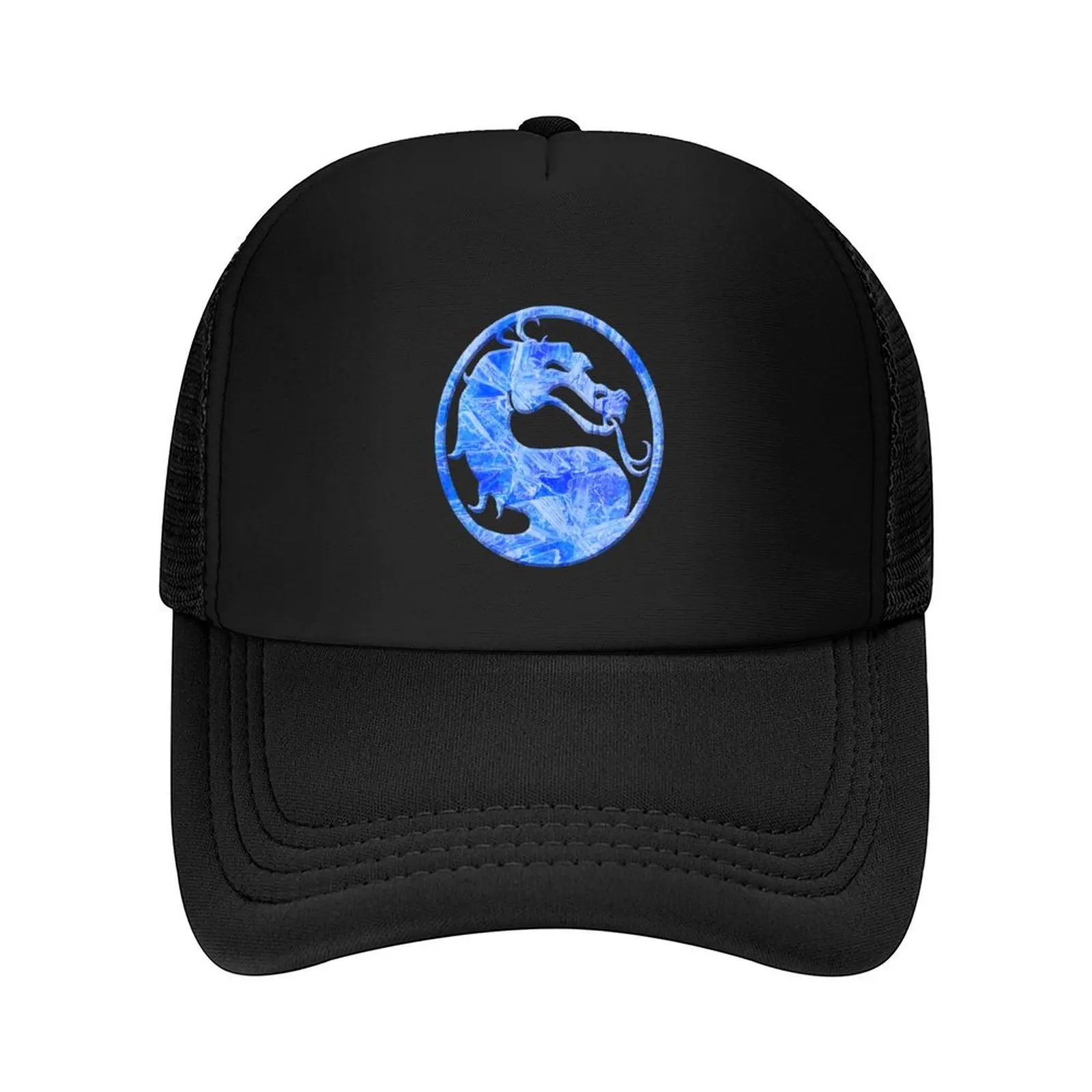 

MORTAL KOMBAT SUB-ZERO Dragon logo classic Baseball Cap sailor cap for men Luxury man cap Vintage Trucker Girl'S Hats Men's