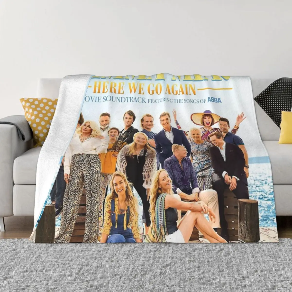 

Mamma mia Throw Blanket Thin Giant Sofa Shaggy Blankets