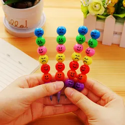 10Pcs Lollipop Building Block Crayon/Pencil Graffiti Pen for Children Birthday Party Favors Student Back To School Gifts
