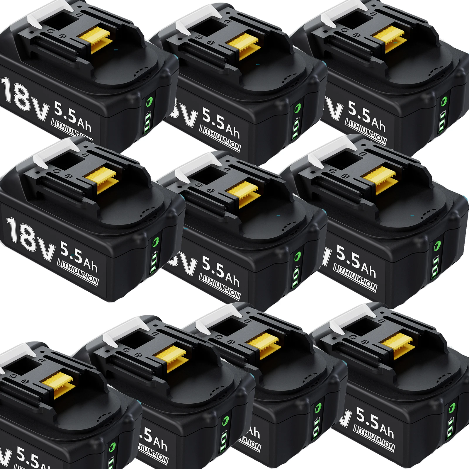 18V Batterie für Makita Bl1850b Li-Ion 18V 4.5ah Bl1840b Bl1860 Bl1890 Bl1815 Bl1830 Bl1835 Akku-Bohr batterien LXT 5,5