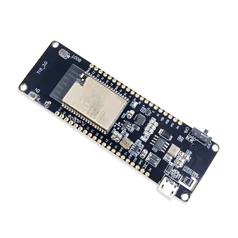 Energy T18 ESP32 Development Board with WiFi Bluetooth Module and 18650 Battery Support