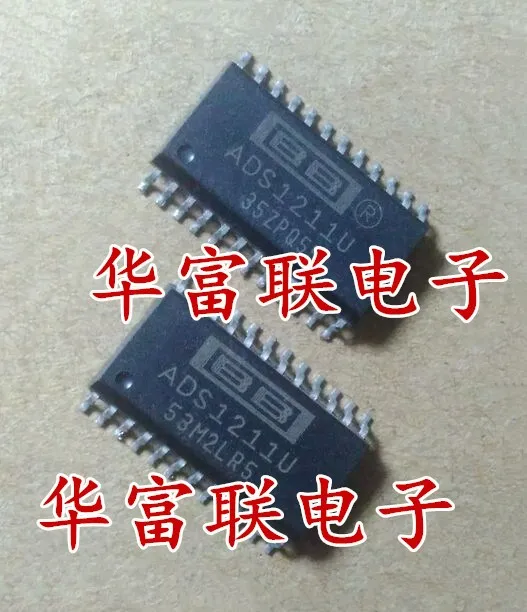 Free shipping  24ADC ADS1211U  SOP-24    10PCS  As shown