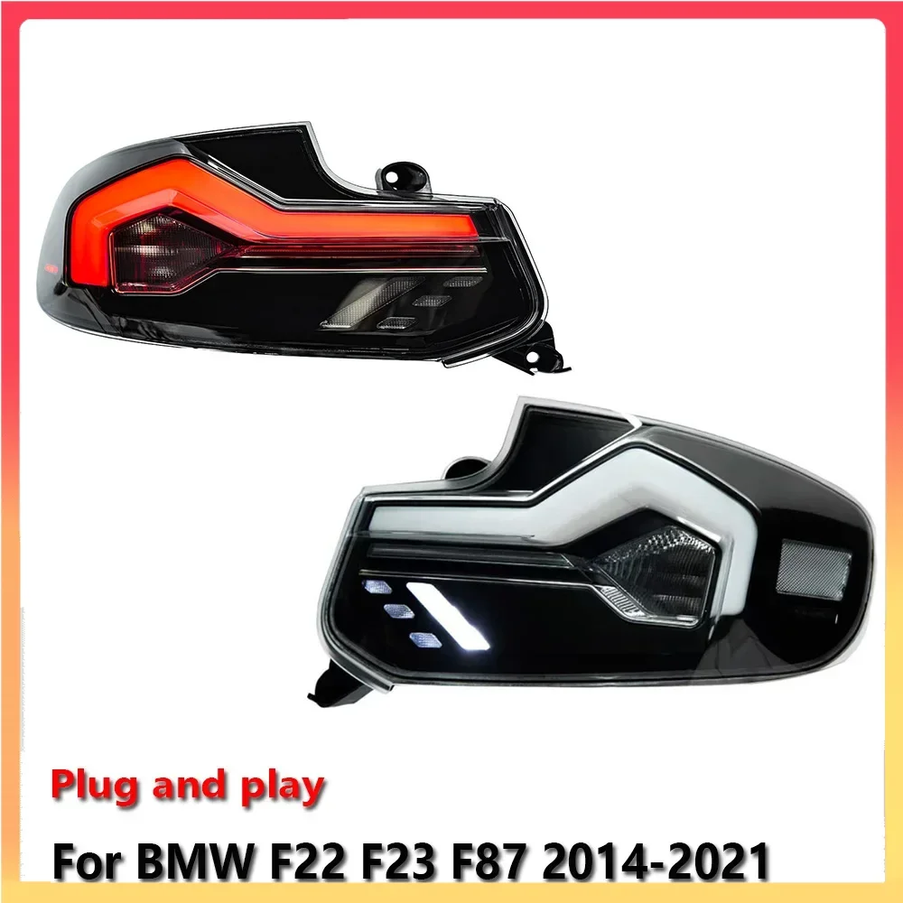 

Car LED Tail Light Accesorios Para Auto For BMW F22 F23 F87 2014-2021 Auto Fog DRL Brake Turn Signal Lamp Plug and Play