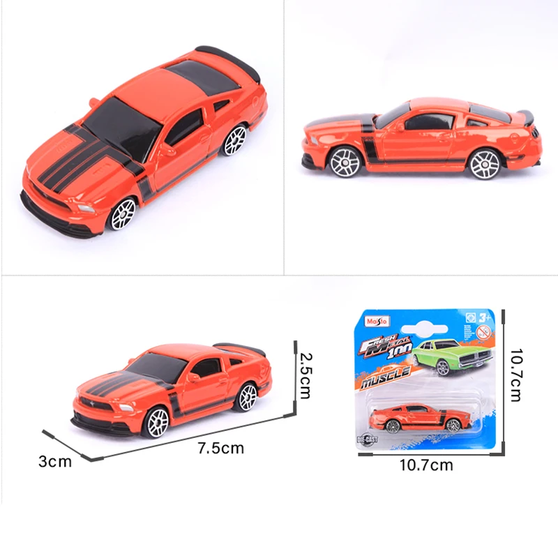 Maisto 1:64 Ford Dodge Shelby Chevrolet Datsun BMW Model Classic Static Car Alloy Die-Casting Car Model Collection Gift Toy