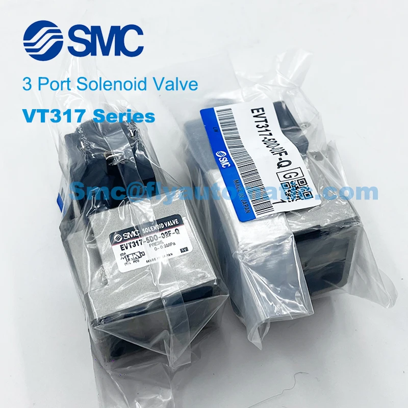 Imagem -05 - Válvula Solenóide Operado Direto Poppet Series tipo Rubber Seal Transport Dhl para a Nigéria Smc Evt3175do02f-q Vt317 Port