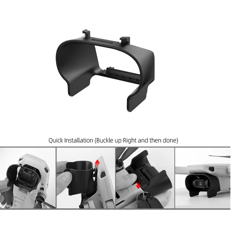 غطاء عدسة مضاد للتوهج للطائرات بدون طيار ، غطاء حماية من الشمس ، ظلة لـ DJI Mavic Mini 1 2 و DJI Mini SE ، ملحقات طائرة بدون طيار