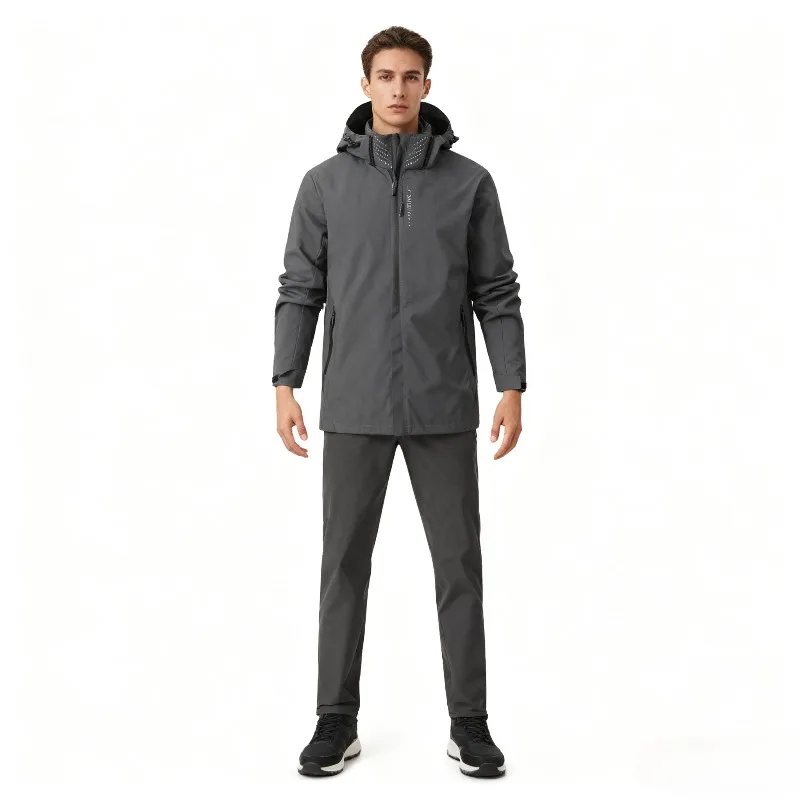 

Classic Waterproof Anorak, Simple Rain Jacket for Hiking, Commuting and Bad Weather